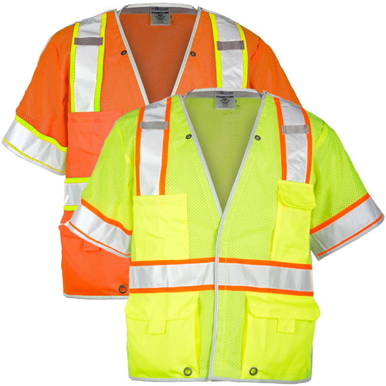 Briliant Class 3 Safety Vest, V1551 L