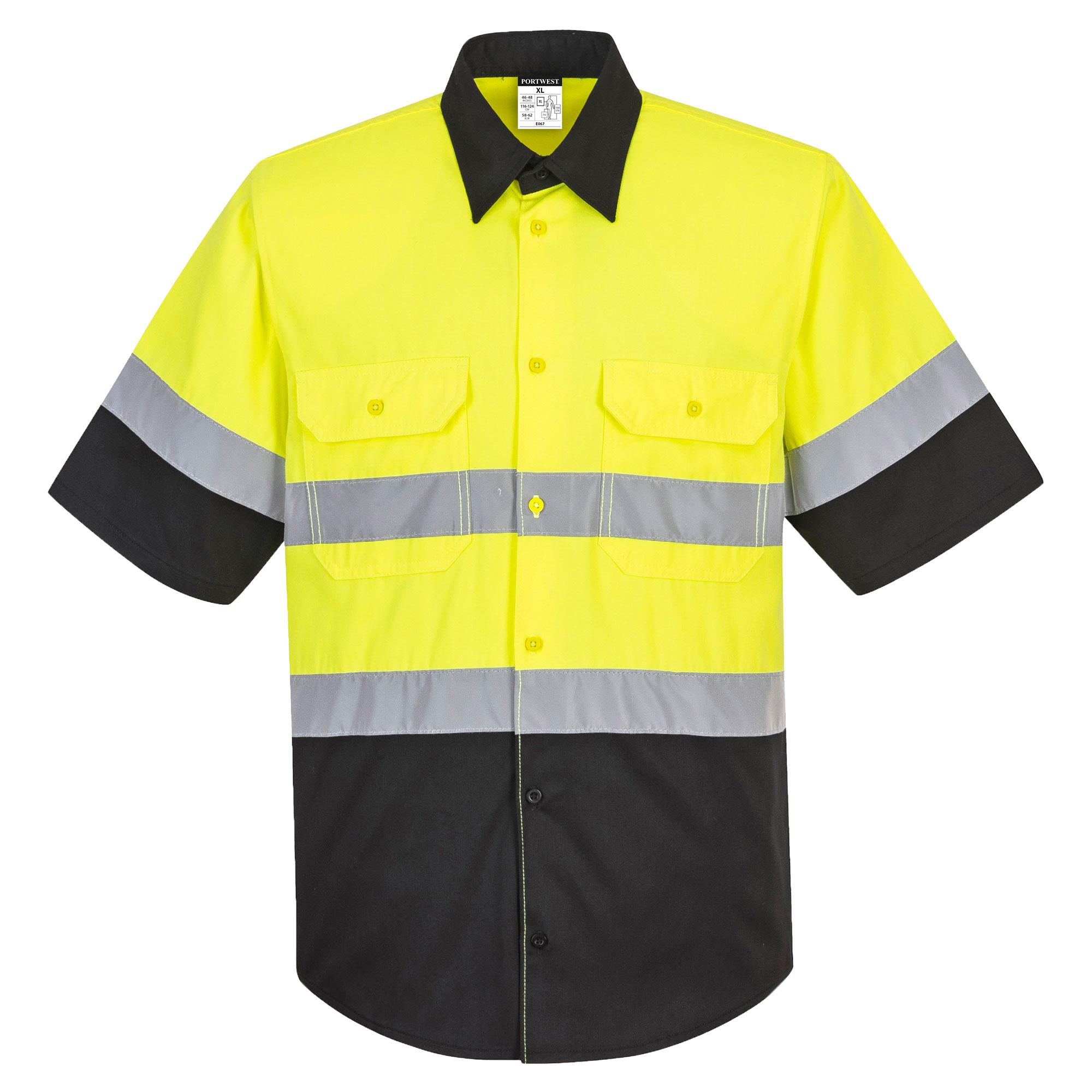 Portwest Class 2 Two-Tone Short Sleeve Work Shirt