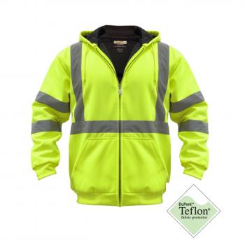 high visibility thermal lined sweatshirt